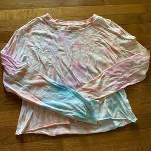 ❄️WINTER SALE❄️ VS Victoria’s Secret PINK Long Sleeved Cropped Tee